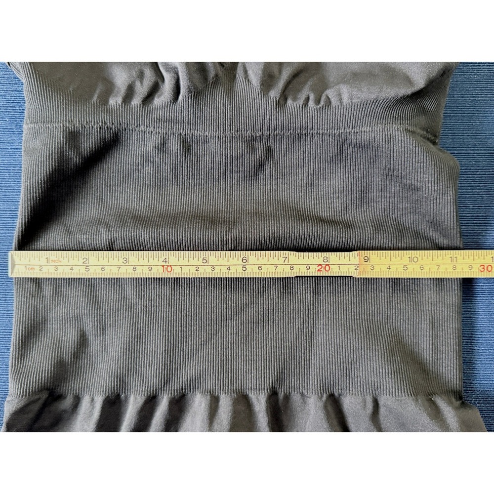 Bo+Tee Romper Small Black Seamless Racerback Cutout Activewear Gym Athleisure - Picture 8 of 8
